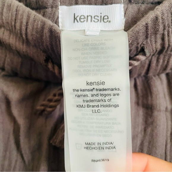 Kensie Charcoal Gray Pants - Picture 9 of 10